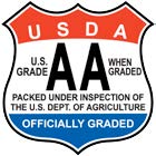 USDA Grade AA shield